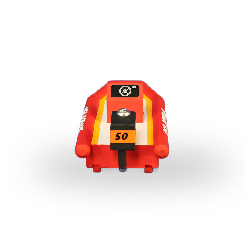 Wooden Sea Rescue Boat Toy