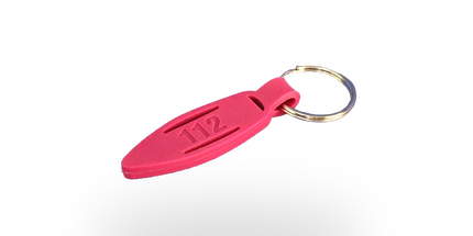 Pink Rescue Buoy Keyring