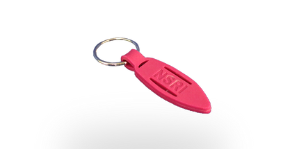 Pink Rescue Buoy Keyring