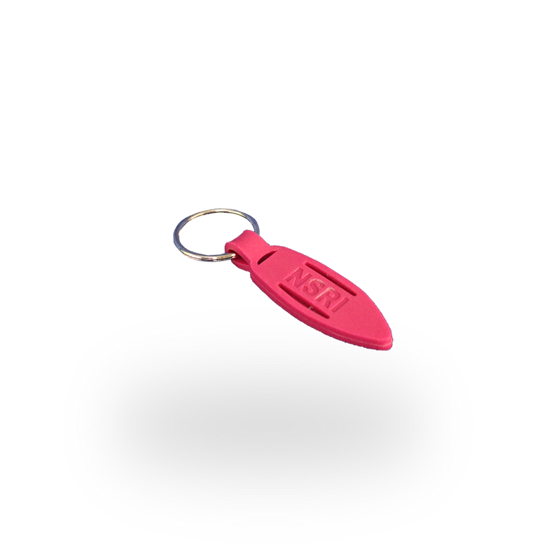 Pink Rescue Buoy Keyring