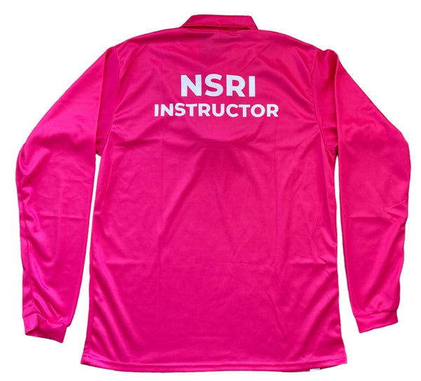 Drowning Prevention - Pink Instructor Sunshirt - National Sea Rescue ...