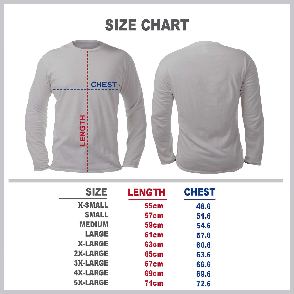 NSRI T-Shirt - Long Sleeve Charcoal