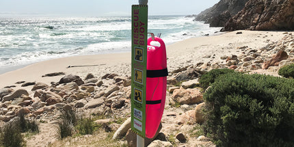 Pink Rescue Buoy