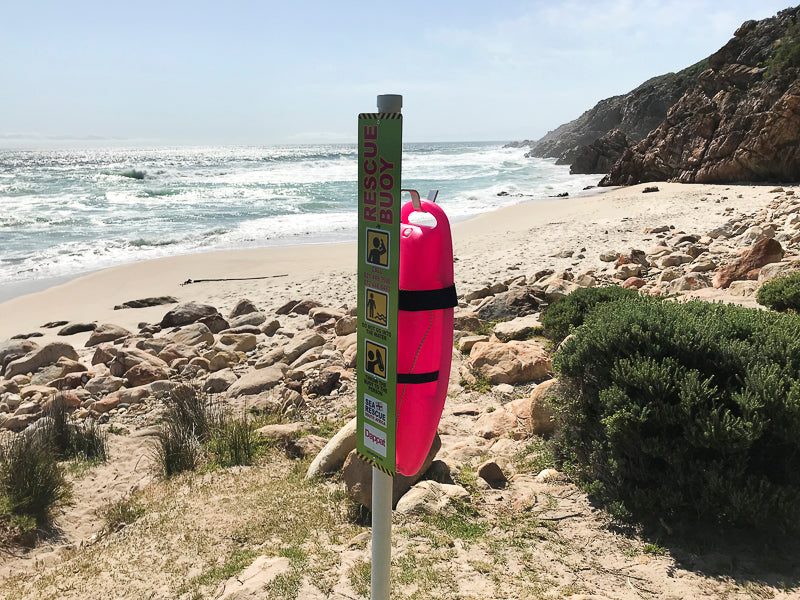 Pink Rescue Buoy